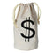 American Dollar Sign Favour Bag - 21.6cm