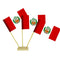 Peru Paper Table Flags