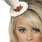 White Christmas Top Hat on Headband