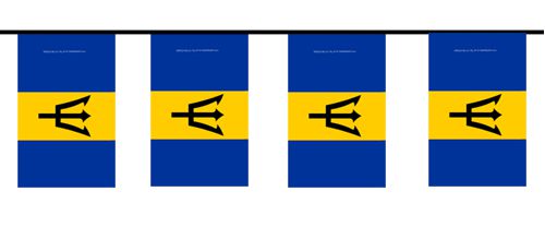 Barbados Flag Bunting 2.4m