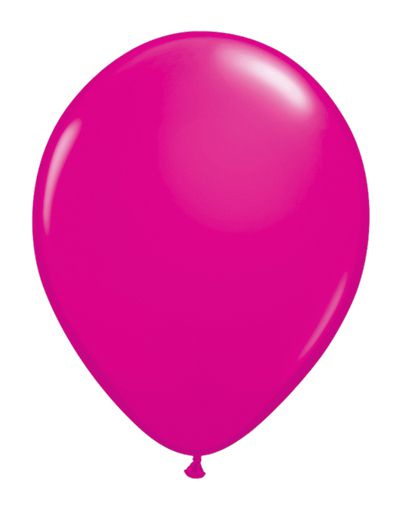 Wild Berry Fuschia Pink Latex Balloons - 11" - Pack of 100