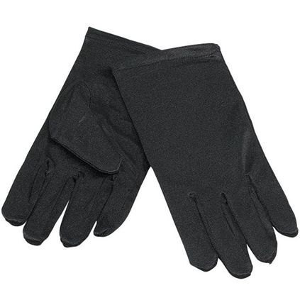 Children's Black Gloves