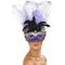 Purple Venetian Colombina Eyemask
