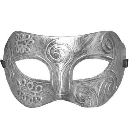 Metallic Warrior Colombina Eyemask