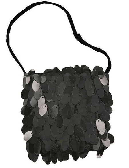 Black Flapper Handbag