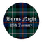 Burns Night Badge 58mm - Pinned Back - Each