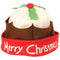 Merry Christmas Pudding Hat