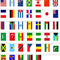 World Country Cloth Flag Bunting - 40 Flags - 12m