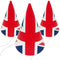 British Union Jack Style Cone Hat - Each