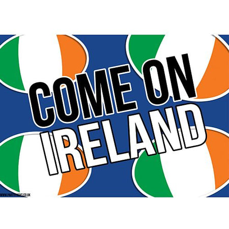 Come On Ireland Rugby Poster - A3