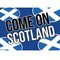 Come On Scotland Rugby Poster - A3