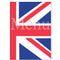 Union Jack Flag Menu Card - Pack of 16