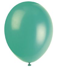Fern Green Latex Balloons - 12