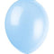 Pale Blue Latex Balloons - 12