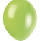 Neon Lime Green Latex Balloons - 12