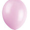 Pale Pink Latex Balloons - 12