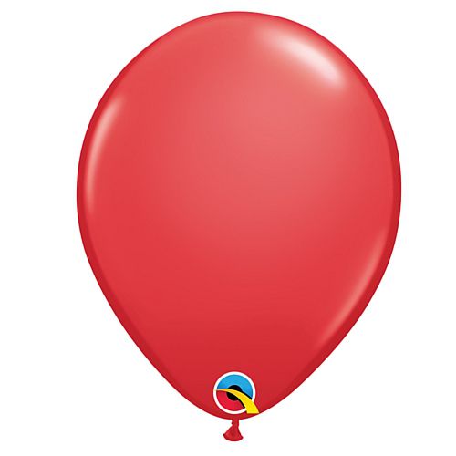 Red Plain Colour Mini Latex Balloons - 5" - Pack of 10