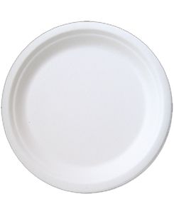 Bio-degradable 9" Fibre Plate - Each