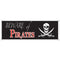 Beware of Pirates Sign Banner - 1.52m