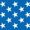 American Stars Backdrop - 9.14m