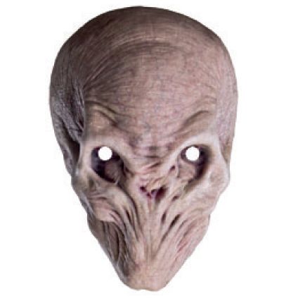Doctor Who Silence Card Mask