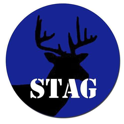 Stag Night Badge 58mm Pinned Back - Each