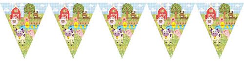 Farmyard Party Bunting - 3.6m