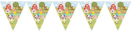 Farmyard Party Bunting - 3.6m