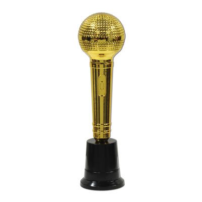 Microphone Award Trophy - 21.6cm