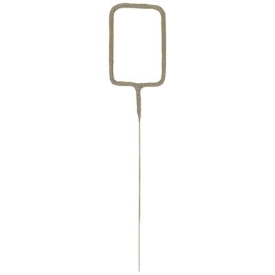 Silver Number 0 Party Sparkler - 17.8cm