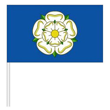 Yorkshire Rose Small Cloth Hand Flag - 9