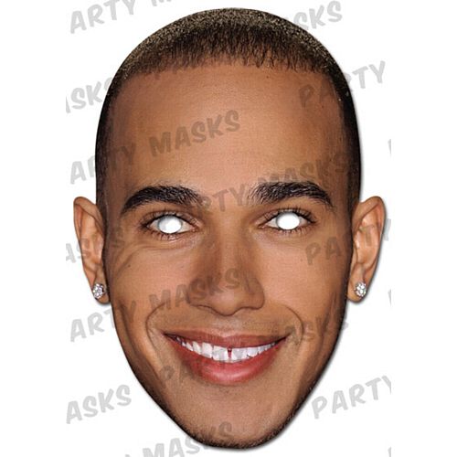 Lewis Hamilton Card Mask