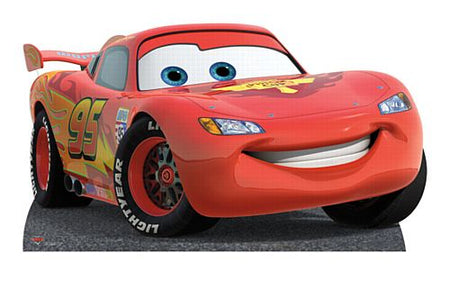 Lightning McQueen Cardboard Cutout - 86cm