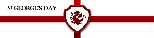 St. George's Day England Flag Banner