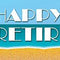 Blue Retirement Deckchair Banner