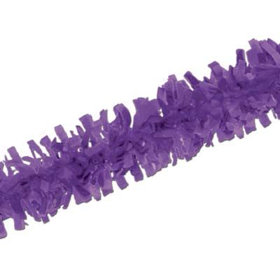 Tissue Festooning Purple - 7.62m