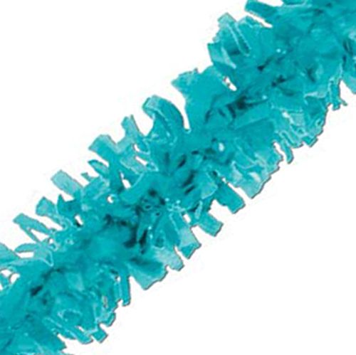 Tissue Festooning Turquoise - 7.62m