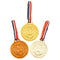 Gold, Silver & Bronze Medals - 6cm- Pack of 3