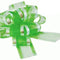 Green Premium Quality Organza Pullbows - 50mm