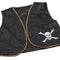 Black Distressed Effect Pirate Waistcoat