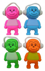 Monkey Eraser - Assorted colors