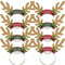 Santa's Reindeer Pack - 20.3cm - Pack of 8