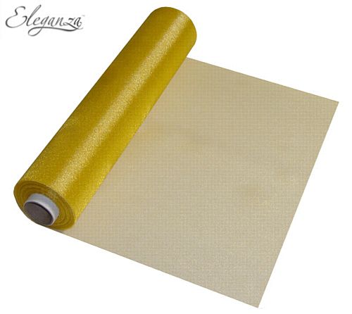 Eleganza Sheer Roll - Gold - 25m