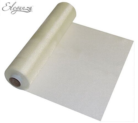 Eleganza Sheer Roll - Ivory - 25m