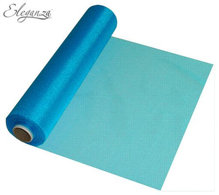 Eleganza Sheer Roll - Turquoise - 25m