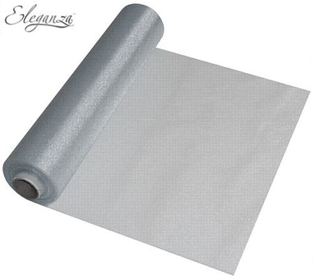 Eleganza Sheer Roll - Silver - 25m