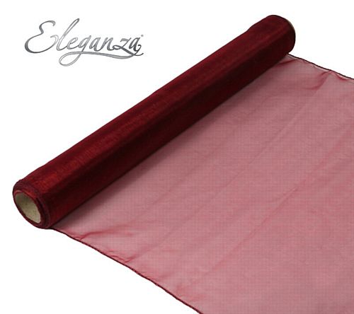 Eleganza Woven Edge Roll - Burgundy - 9m