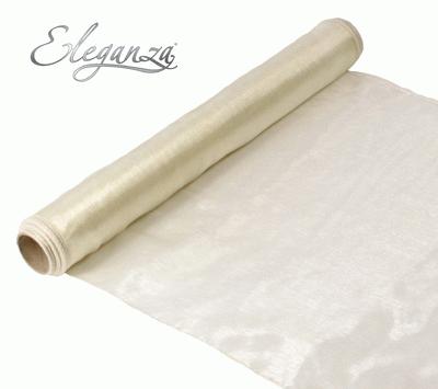 Eleganza Woven Edge Roll - Ivory - 9m