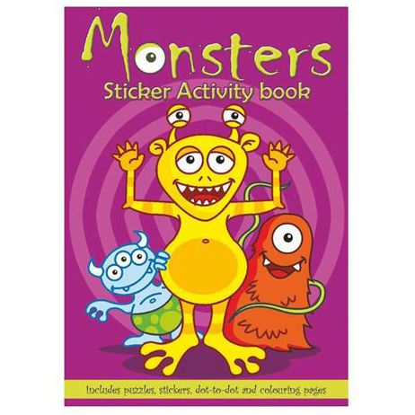 Monster Activity Book - A6
