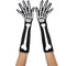 Long Skeleton Gloves